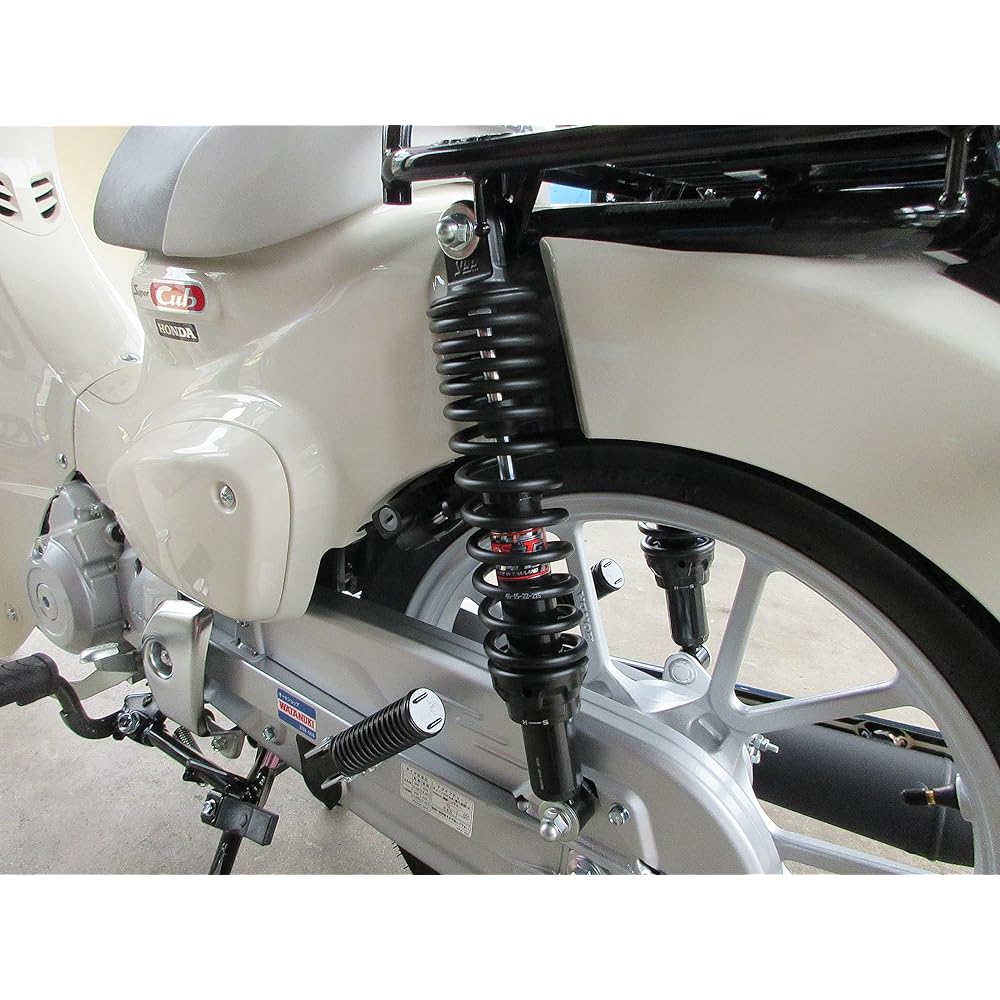 Tokyodo New Super Cub 110 (JA44/59) Hybrid Rear Shock for Super Cub 50 (AA09) Full Black FBHB [Parallel Import]