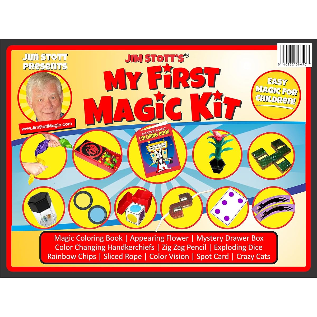 [Jim Stott Magic] Jim Stott Magic Jim Stott Presents 'My First Magic Kit' The Perfect Magic Kit for Beginners [Parallel Import]