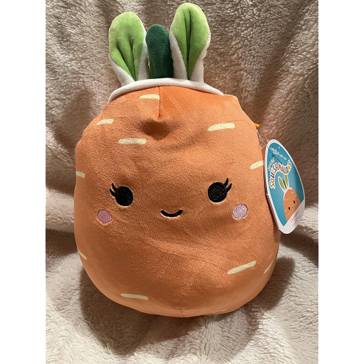 Squishmallow 8 inch Caroleena Easter Carrot Edition 2022