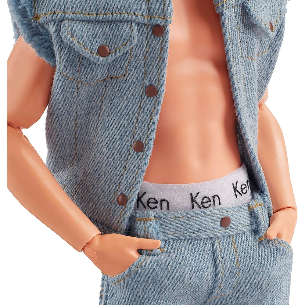 Barbie Movie "Barbie" Ken Denim Fashion [Dress-up Doll/Doll] [6 years old and up] HRF27