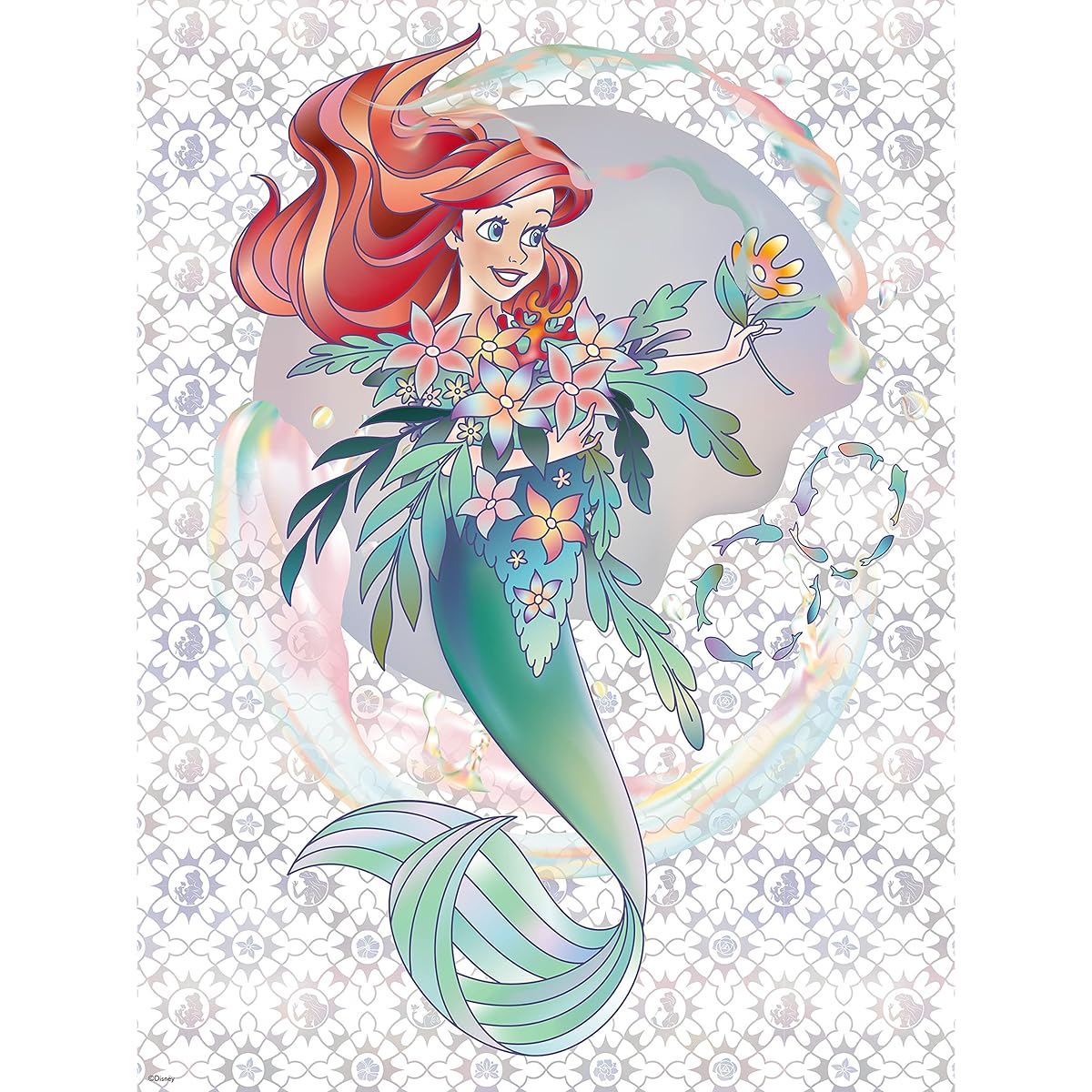 Ceaco - Foil Puzzle - Platinum Princess - The Little Mermaid - 500 Piece Jigsaw Puzzle