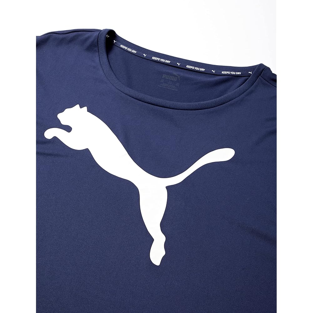 [PUMA] Short Sleeve T-Shirt Casual ACTIVE Big Logo T-Shirt 586724 Men's