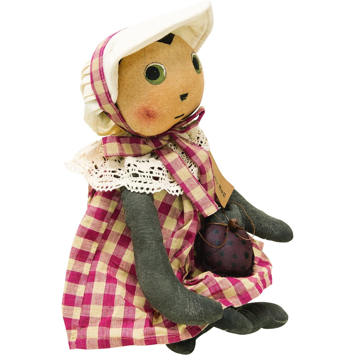 CWI Gifts Baby Bug Doll, 17" Tall, Multicolor