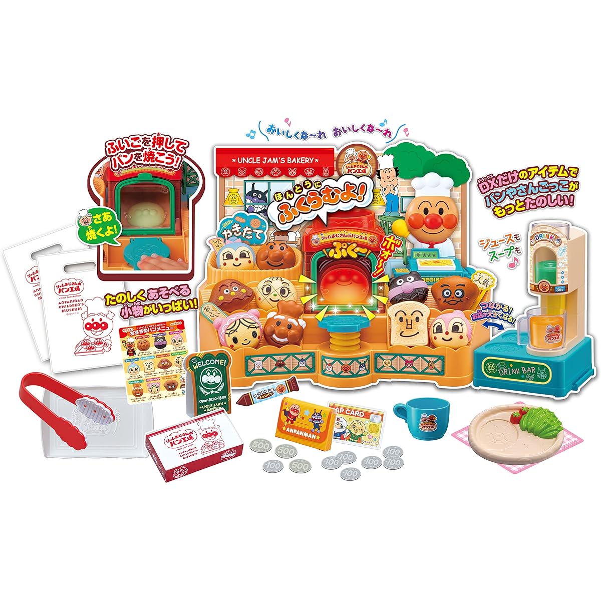 Sega Toys Anpanman: Puku in the Oven - Uncle Jam's Freshly Baked Bread Factory DX