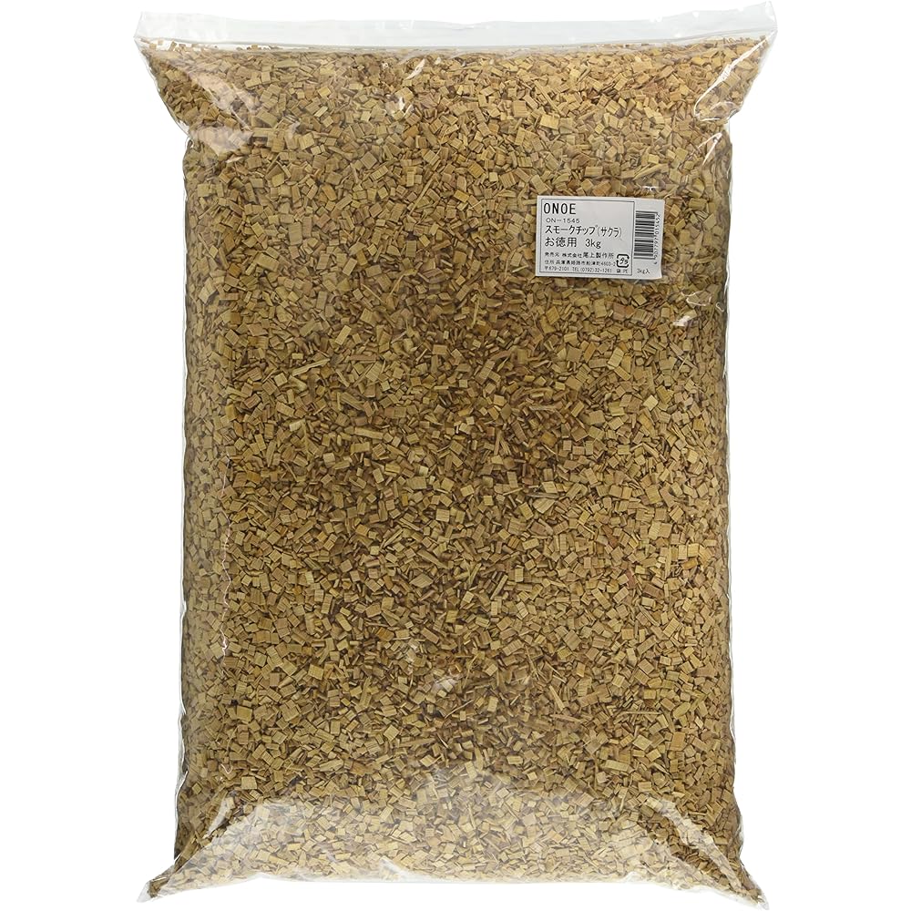 Onoe Seisakusho (ONOE) Smoke Chips for Smoking Sakura Unique scent matches various ingredients Heat source/Generates from smoke Wood Bonfire stand