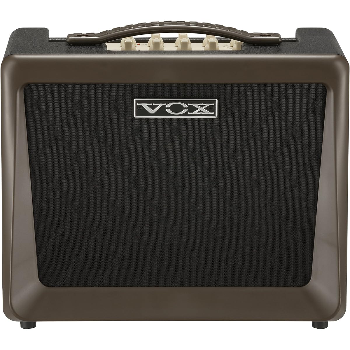 Acoustic guitar amplifier VX50 AG with VOX Nutube Compact, lightweight design, 50W high output, ideal for home practice, studio, stage, microphone input, playing and singing