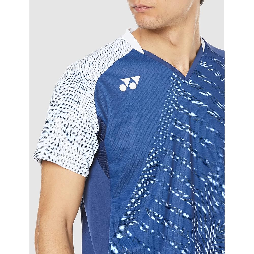 [Yonex] Men's Short Sleeve Shirt Game Shirt (Fit Style)