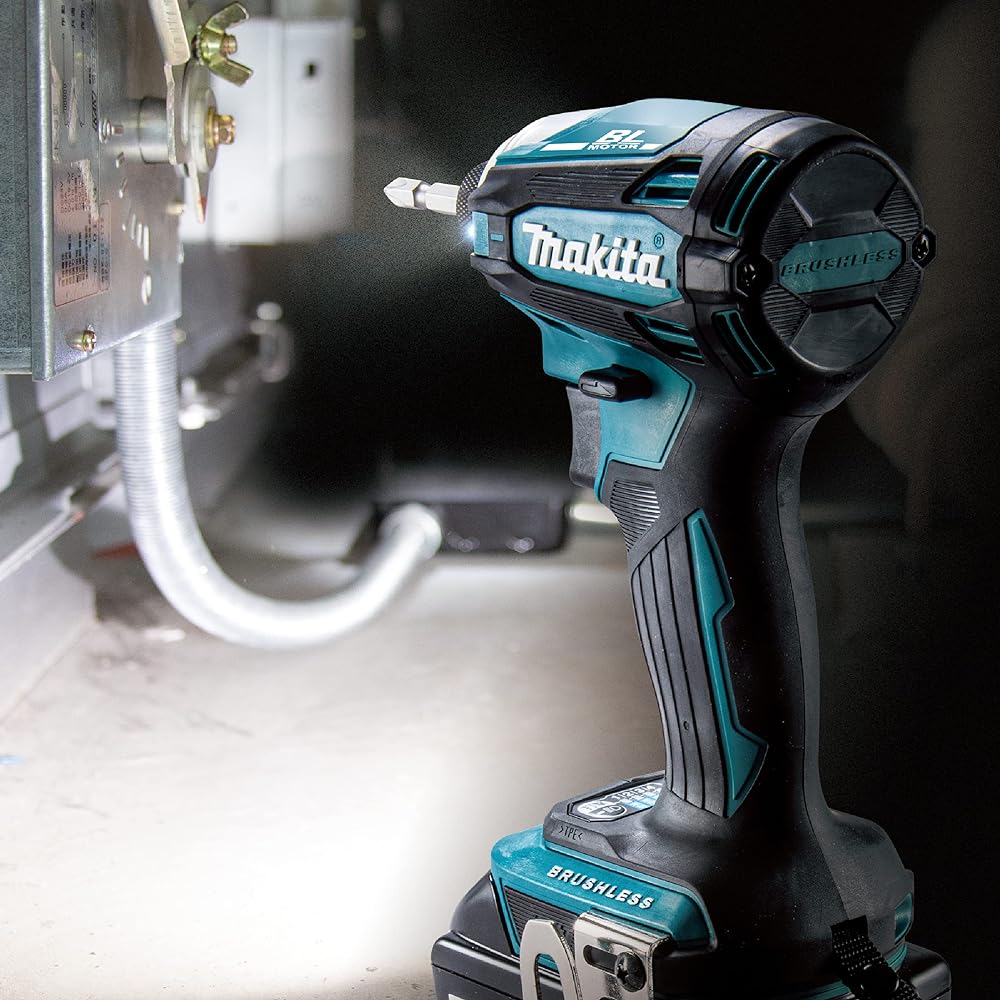 Makita Rechargeable Impact Driver (Blue) 14.4V Battery/Charger/Case Sold Separately TD162DZ