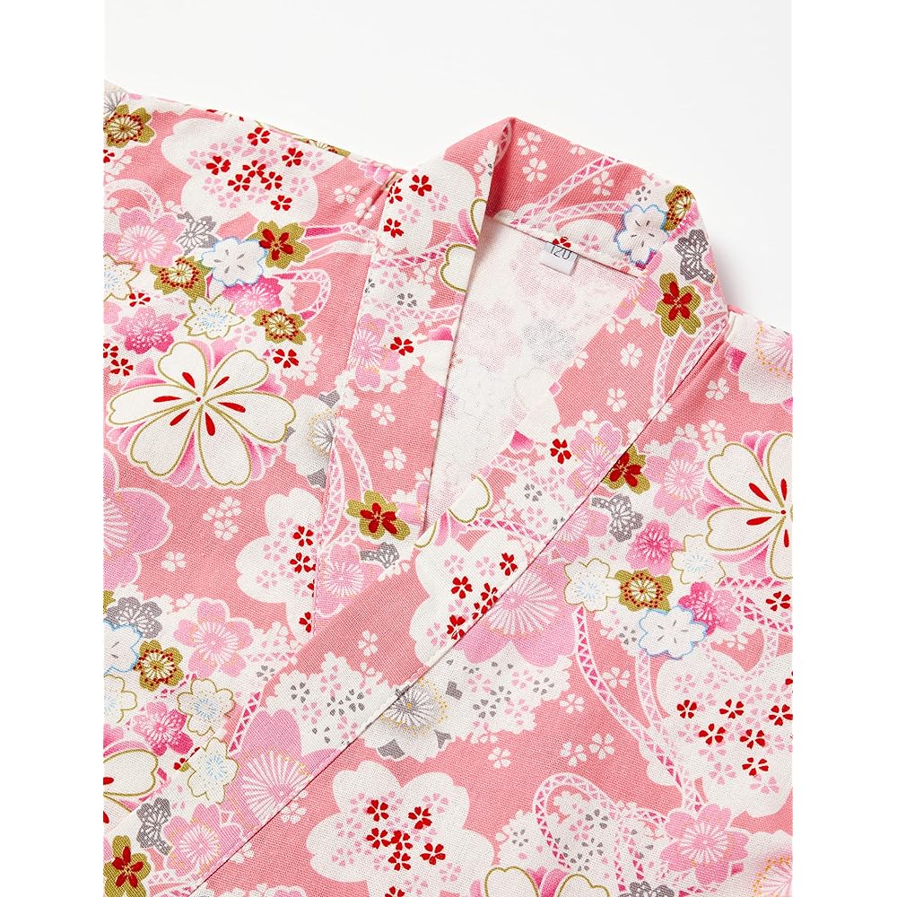 [Misia Luxury] Children's One Piece Yukata, Girls, Kimono, Summer, Traditional, Japanese Style, Costume, Cosplay, Photography Props, Girls