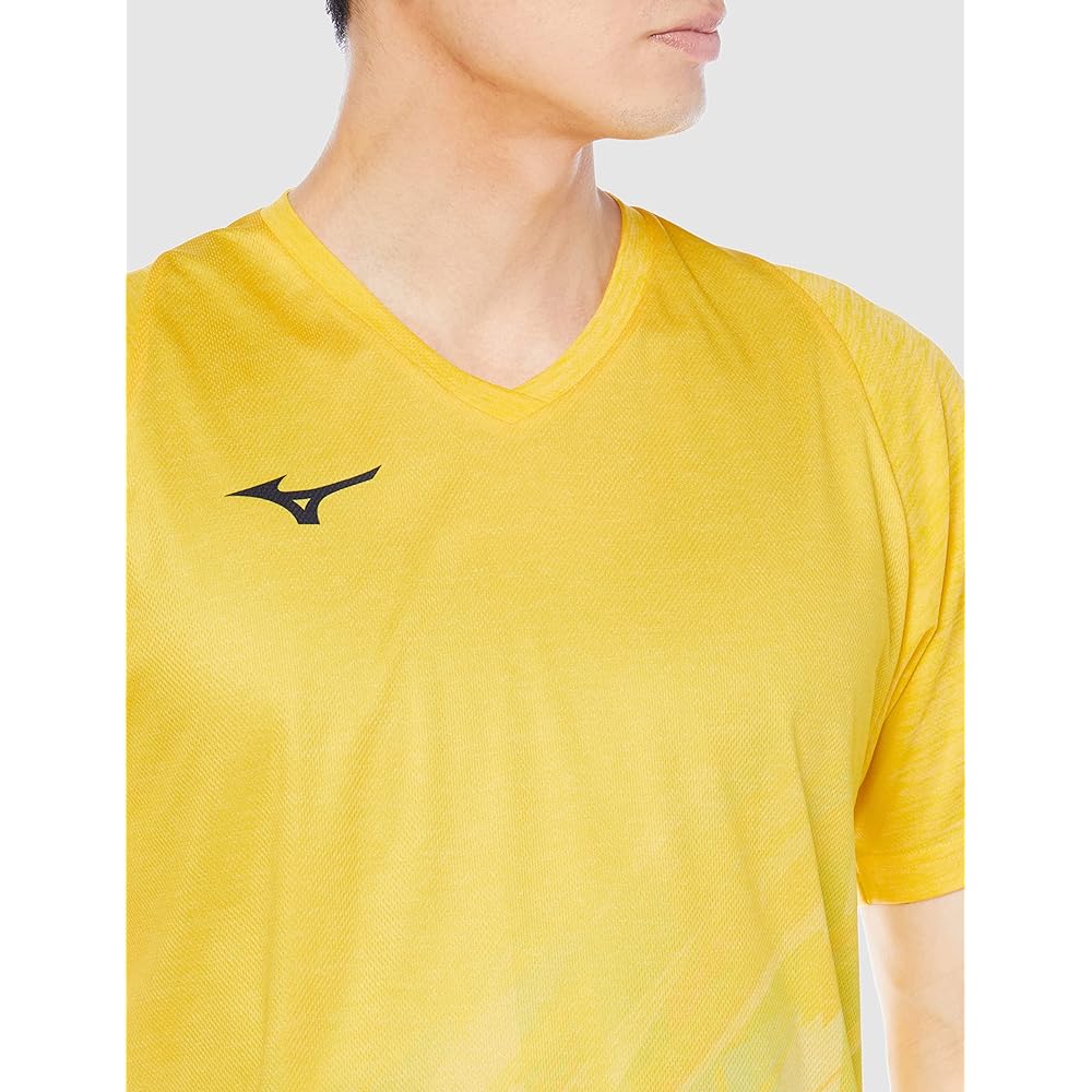 [Mizuno] Tennis/Badminton Wear, Quick Dry Game Shirt, Sweat Absorbent, Quick Drying 72MA1002