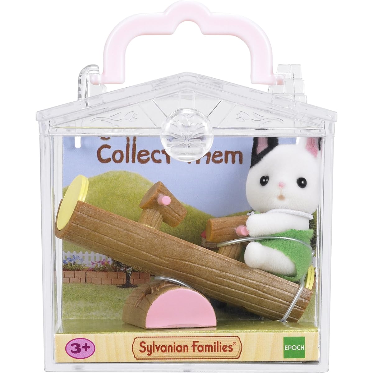 Sylvanian Families Cat on See-Saw Baby Carry Case