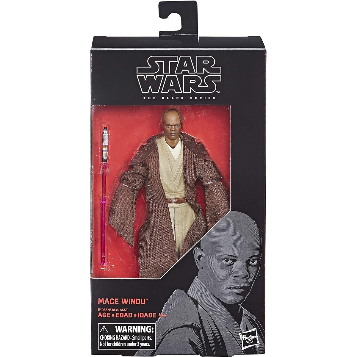 (Hasbro) Star Wars Black Series 6-inch Figure: Mace Windu