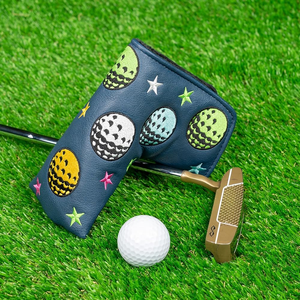 CRAFTSMAN Putter Cover Pin Type Magnet Golf Putter Cover Pin Type Blade Type Head Cover