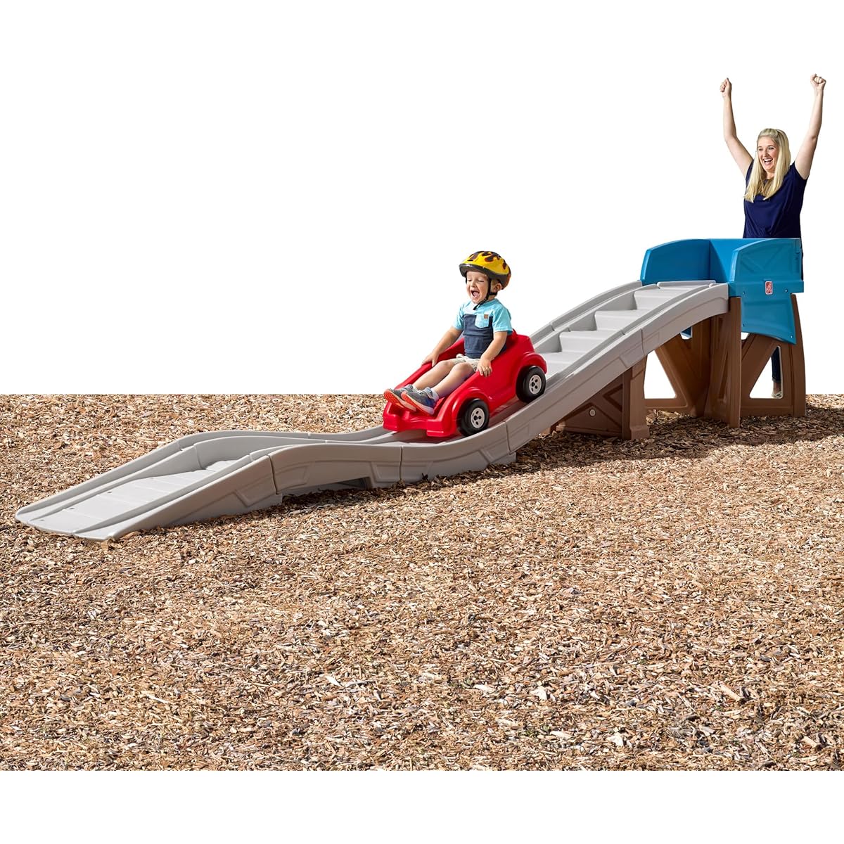 Step2 Extreme Thrill Coaster - Dashing Red - Kids Roller Coaster - Toddler & Kids