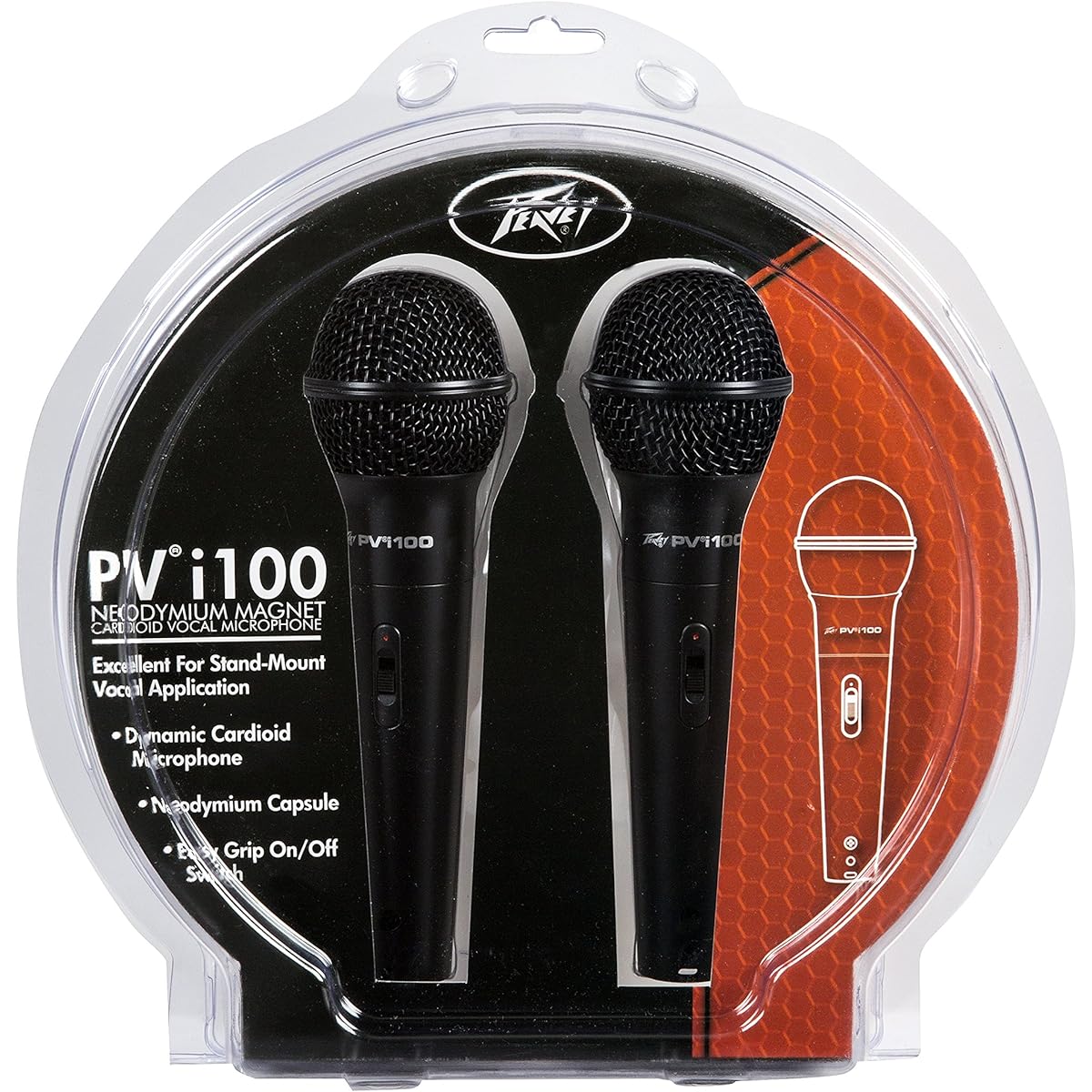 Peavey Pvi 100 - Dynamic Cardiod Microphones by Peavey