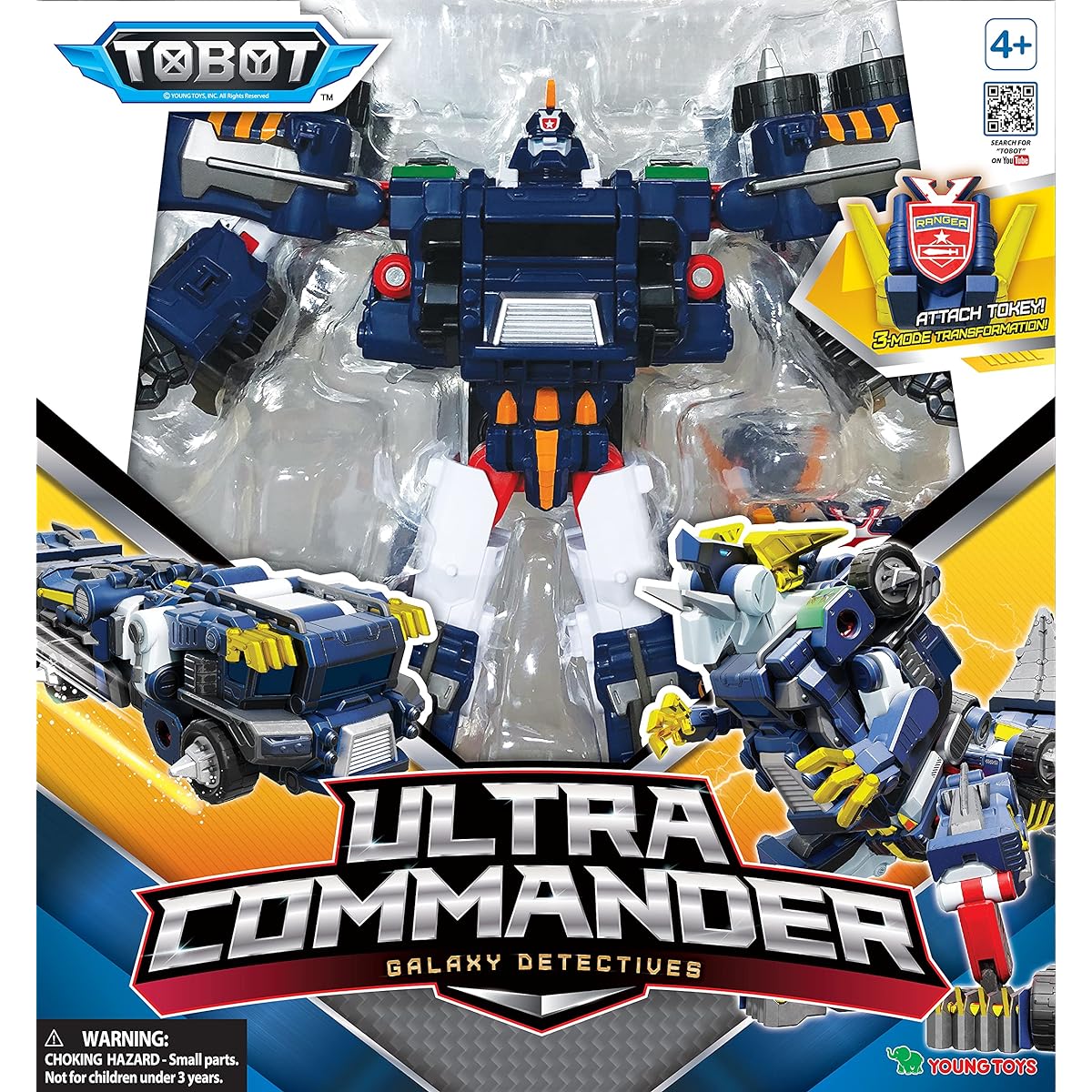 TOBOT GD Ultra Commander Youngtoys Collection Vehicle Transforms into Robot Anime Character