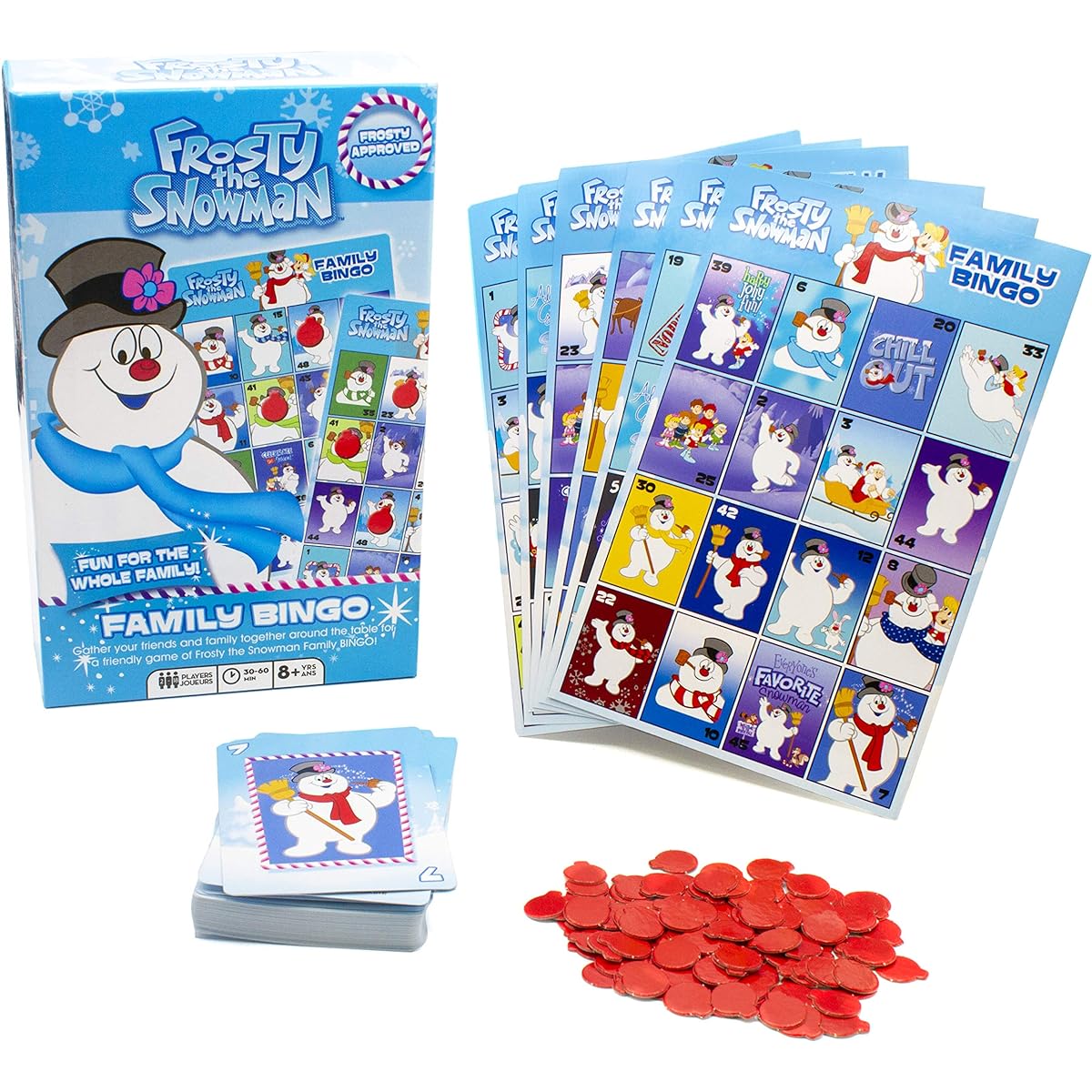 Frosty The Snowman Family Bingo
