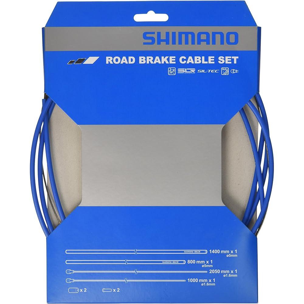SHIMANO Road PTFE brake lever cable set Y800980