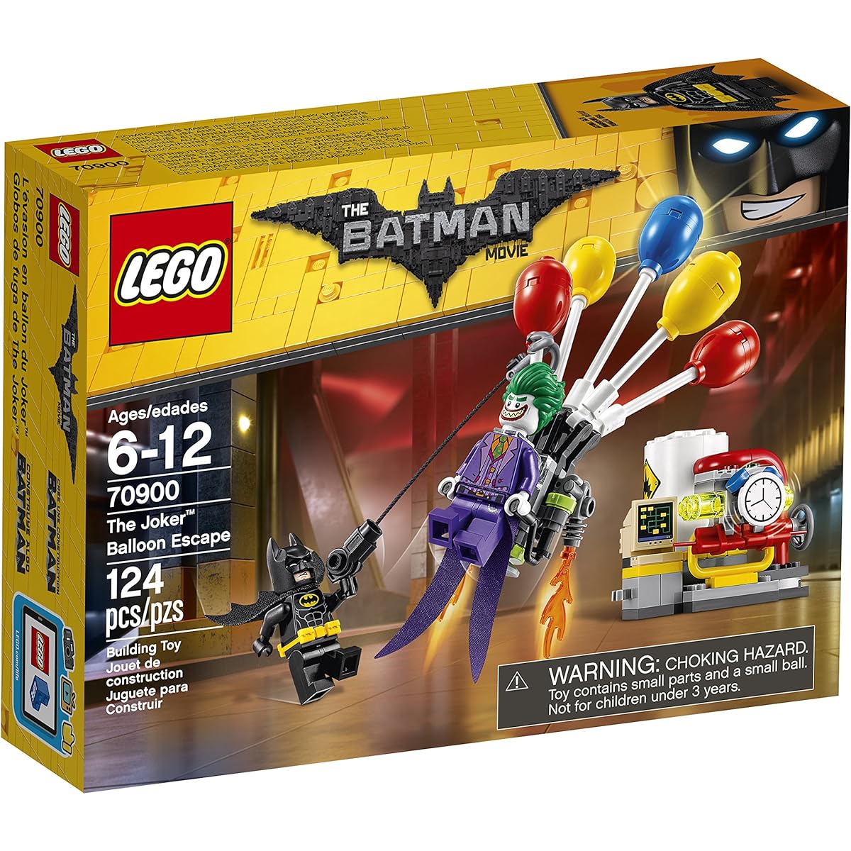 THE LEGO BATMAN MOVIE The Joker Balloon Escape 70900 Batman Toy