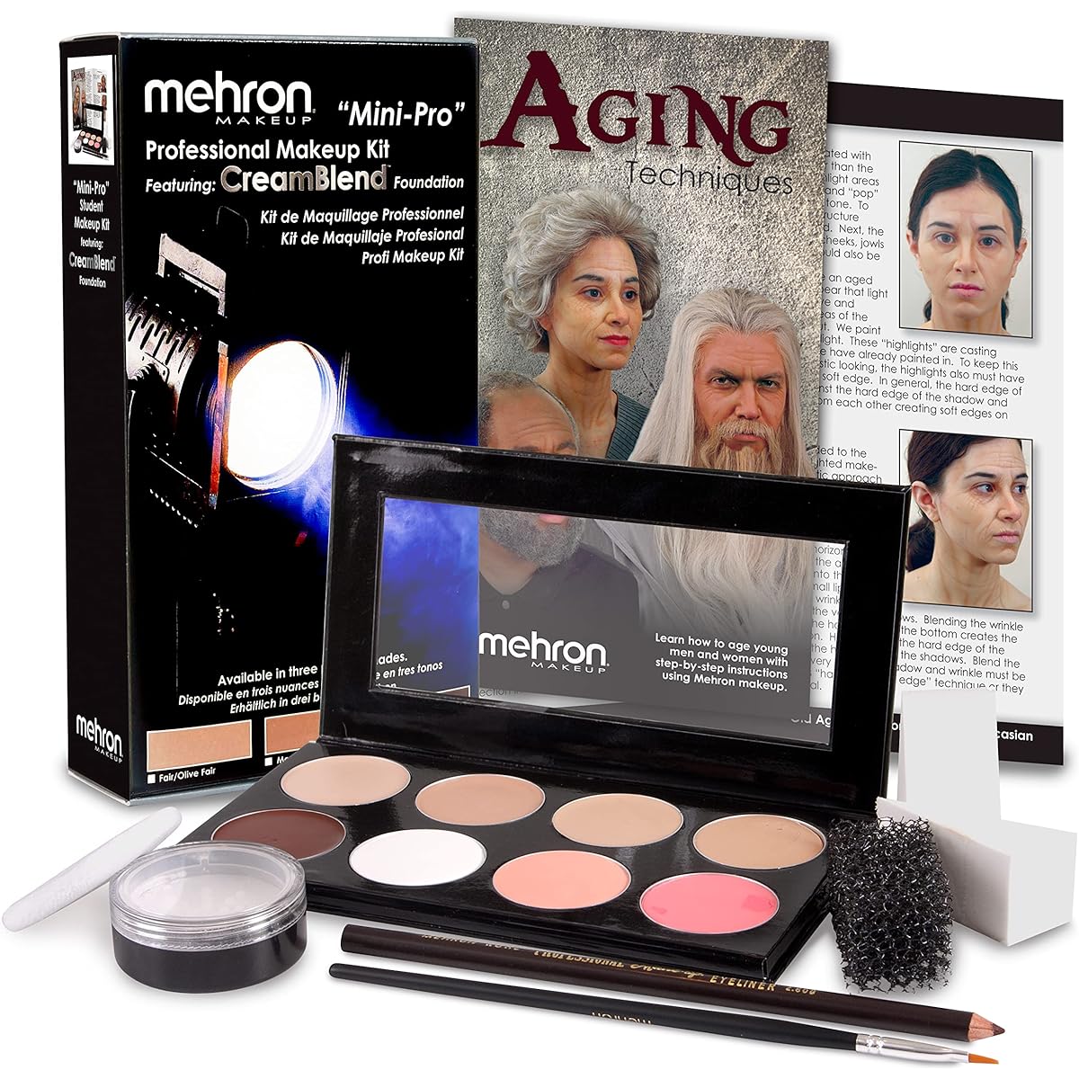 Meflon Mini Pro Theatrical Kit Fair Complexion KMP-F