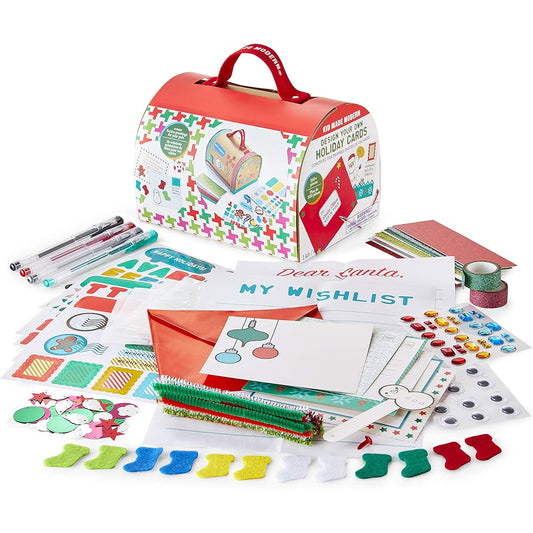 1pc Modern Christmas Mailbox Kit for Kids