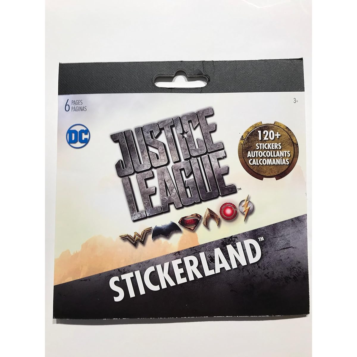 Trends International Justice League Movie - Mini Sticker Land 6PG Pad