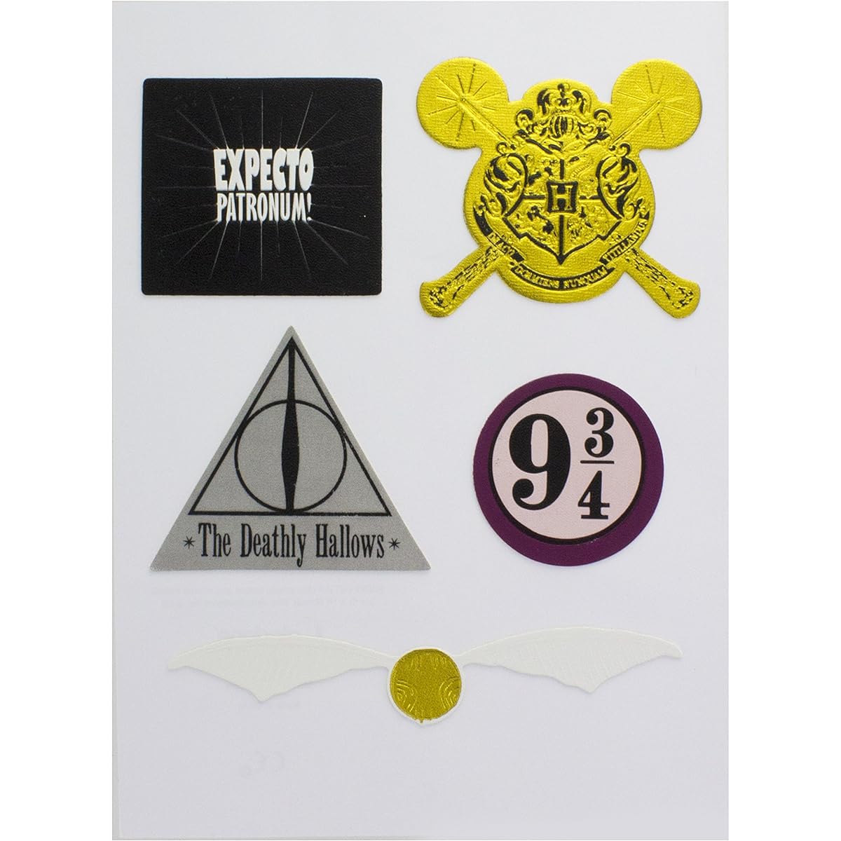 Harry Potter accessory stickers