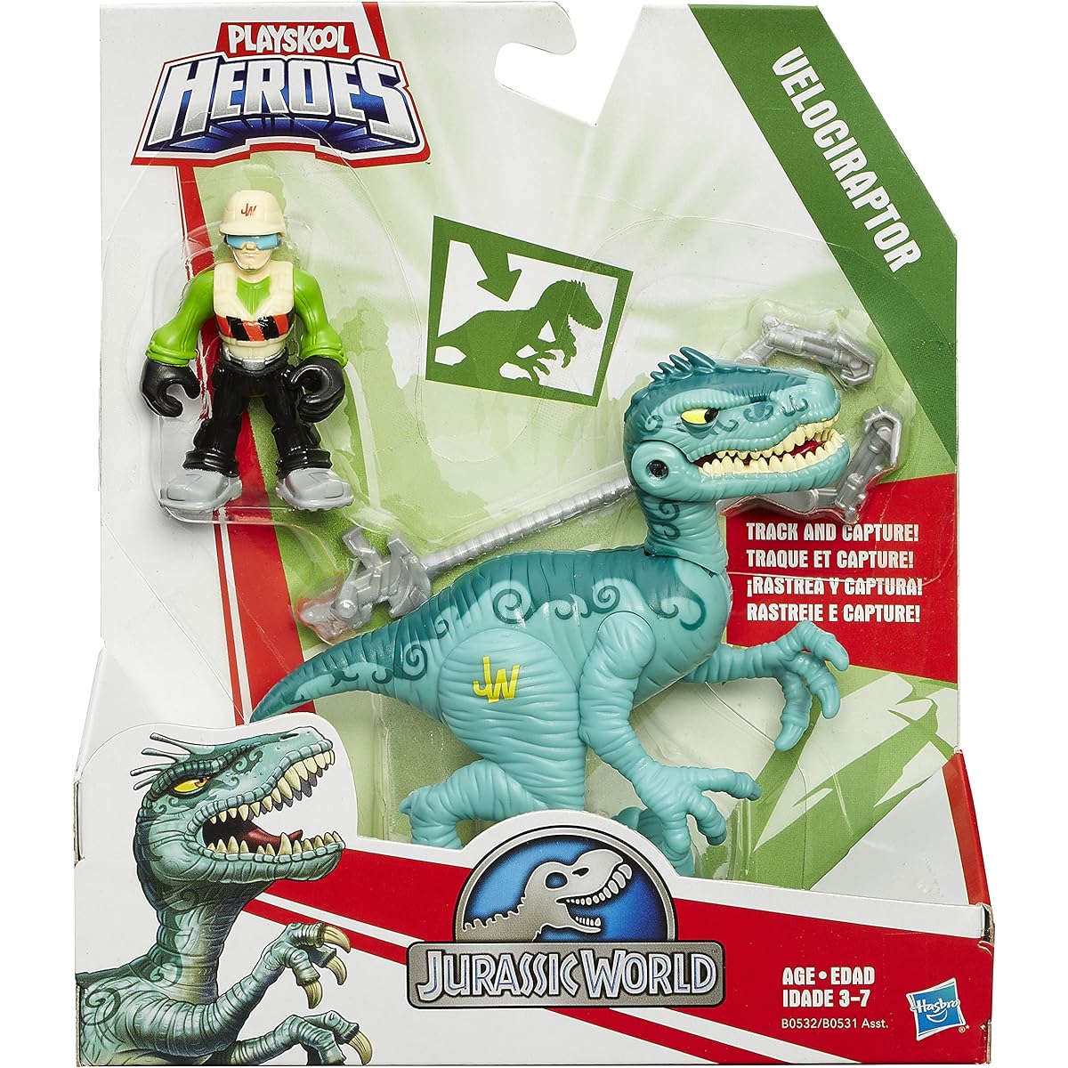 Playskool Heroes Jurassic World Tracker Raptor Figure