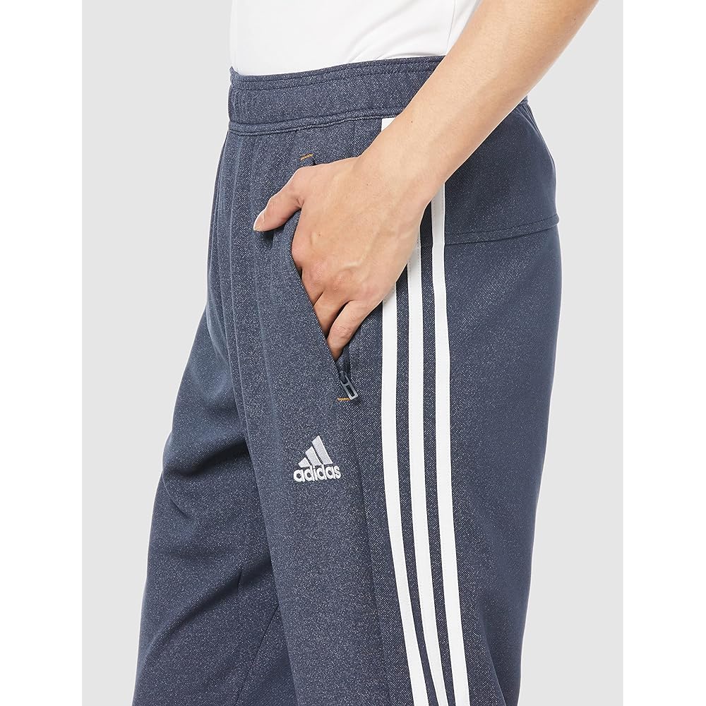 [Adidas] Jersey Bottom Denim Look Knit Track Pants BXF25 Men's