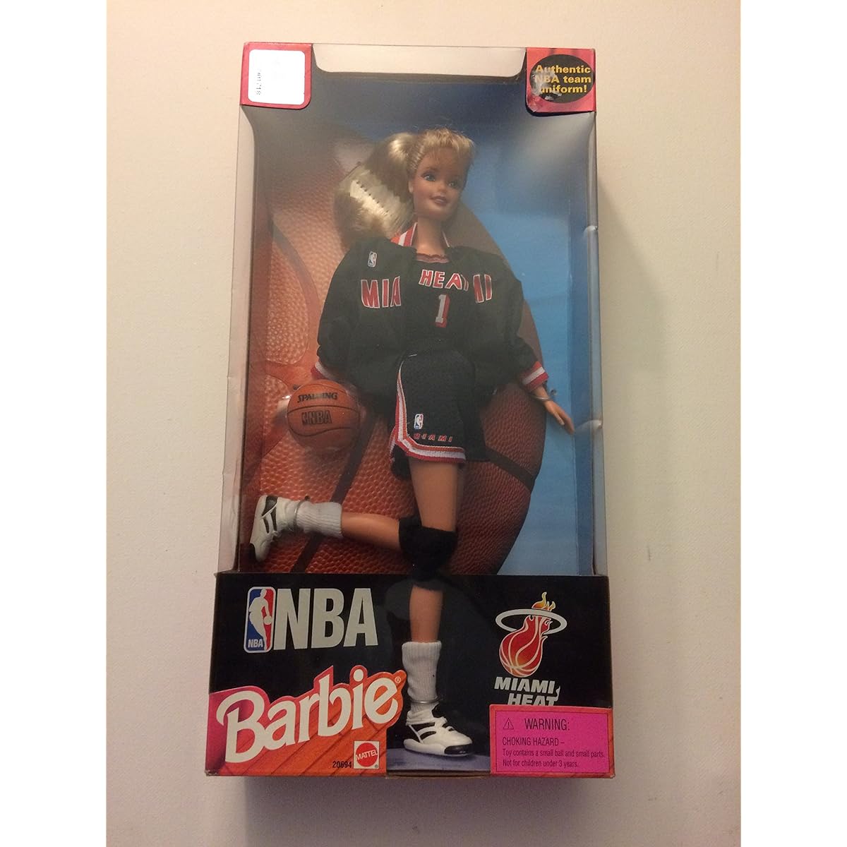 12" NBA Miami Heat Barbie Doll by Mattel