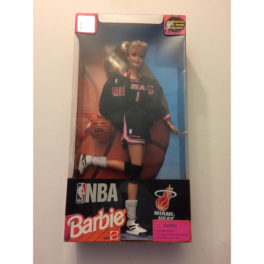 12" NBA Miami Heat Barbie Doll by Mattel
