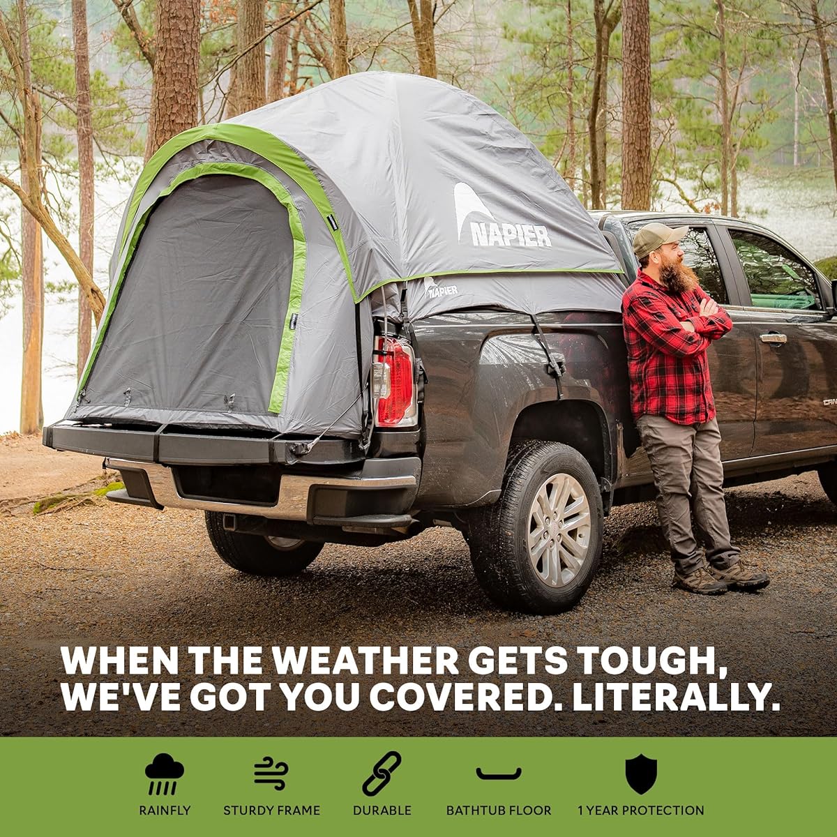 Napier Backroadz Truck Tent 141 [Parallel Input]