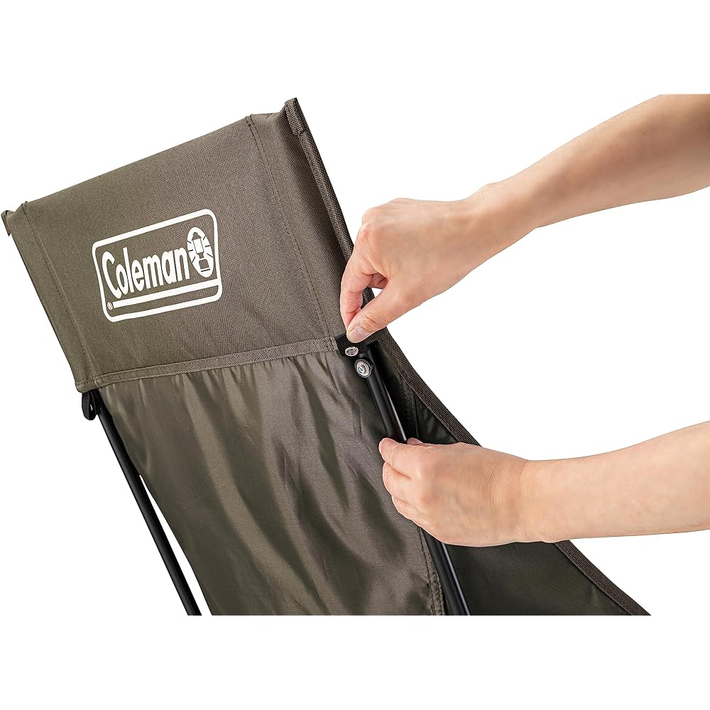 Coleman Chair Healing Chair NX HB Relax Backrest Compact Side Pocket Foldable