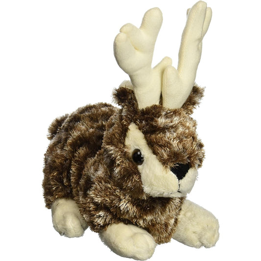 Wishpets 8 Crouching Jackalope Plush by Wishpets