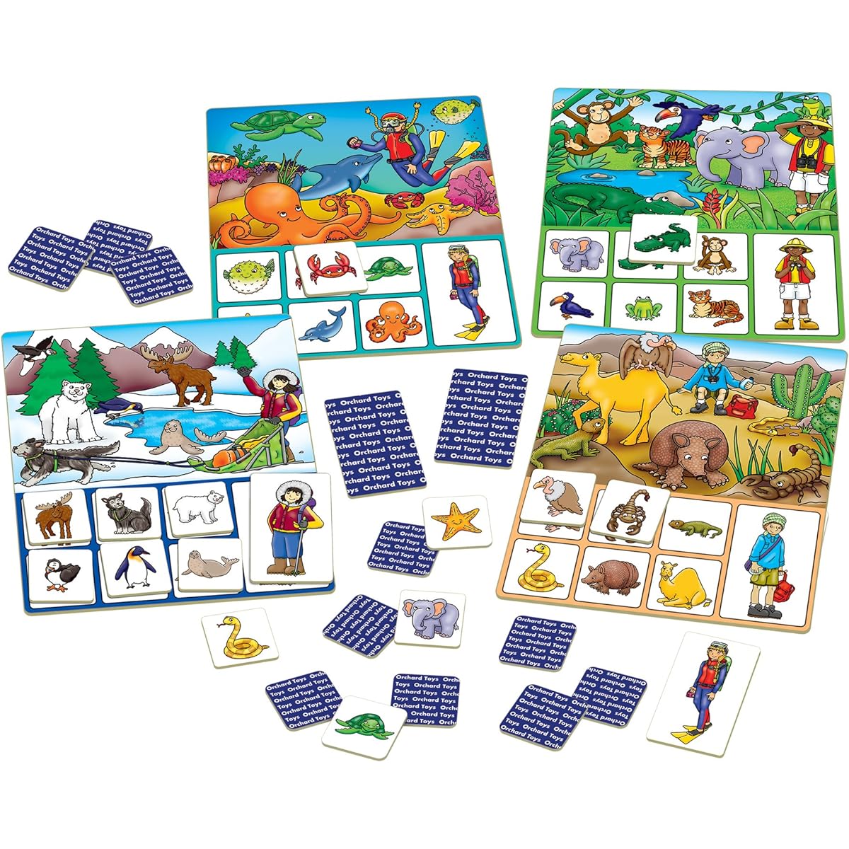Orchard Toys"Where Do I Live" Lotto Game