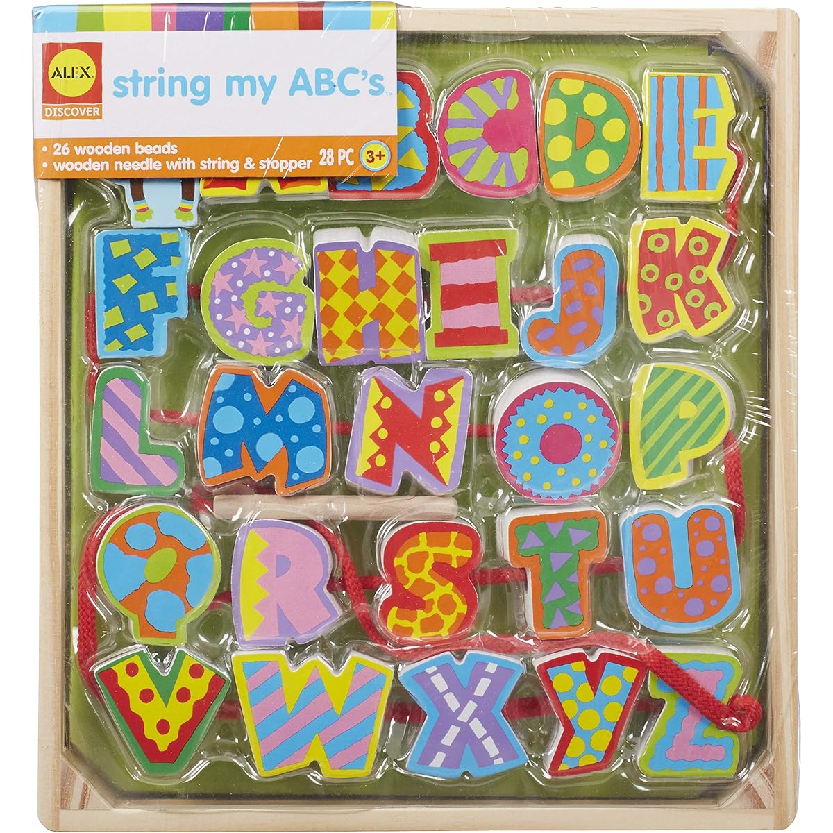 ALEX Toys Little Hands String My ABC's