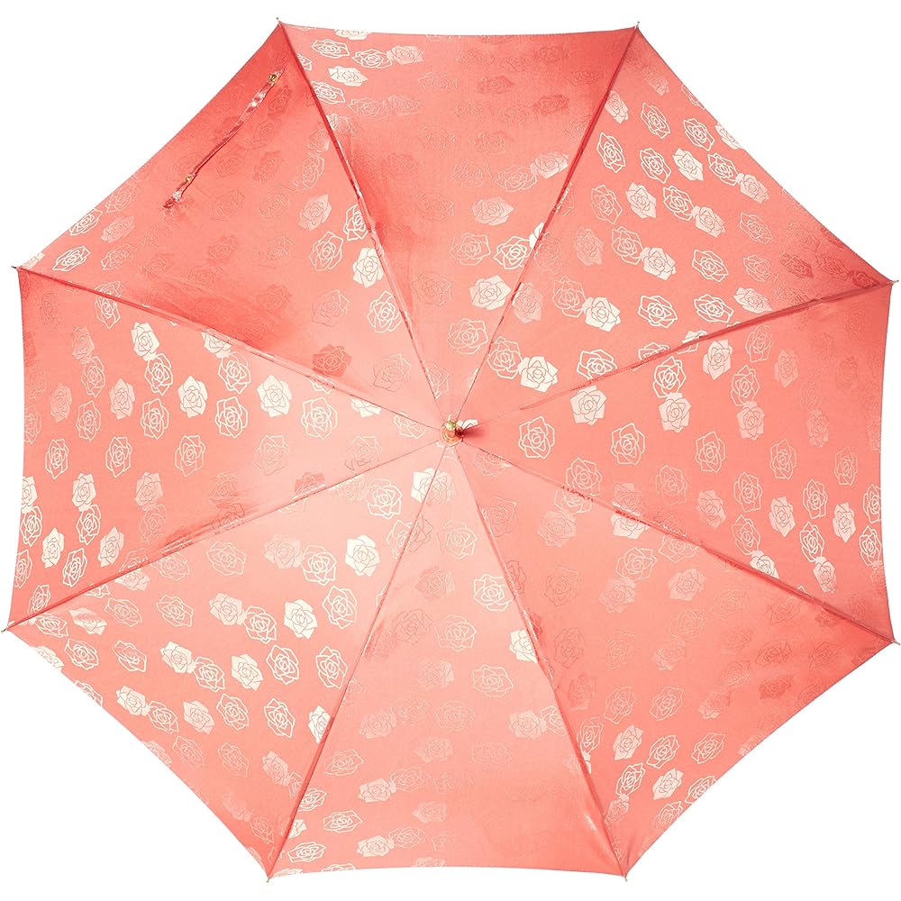 [Mila-Shawn] Mila-Shawn Umbrella, Long Umbrella, Women's 21-062-10013-00 Light Orange, Rib Length: 60cm