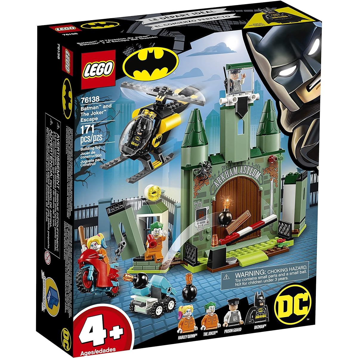 LEGO Super Heroes Batman(TM) and Joker(TM) Escape 76138 Blocks Toys for Boys