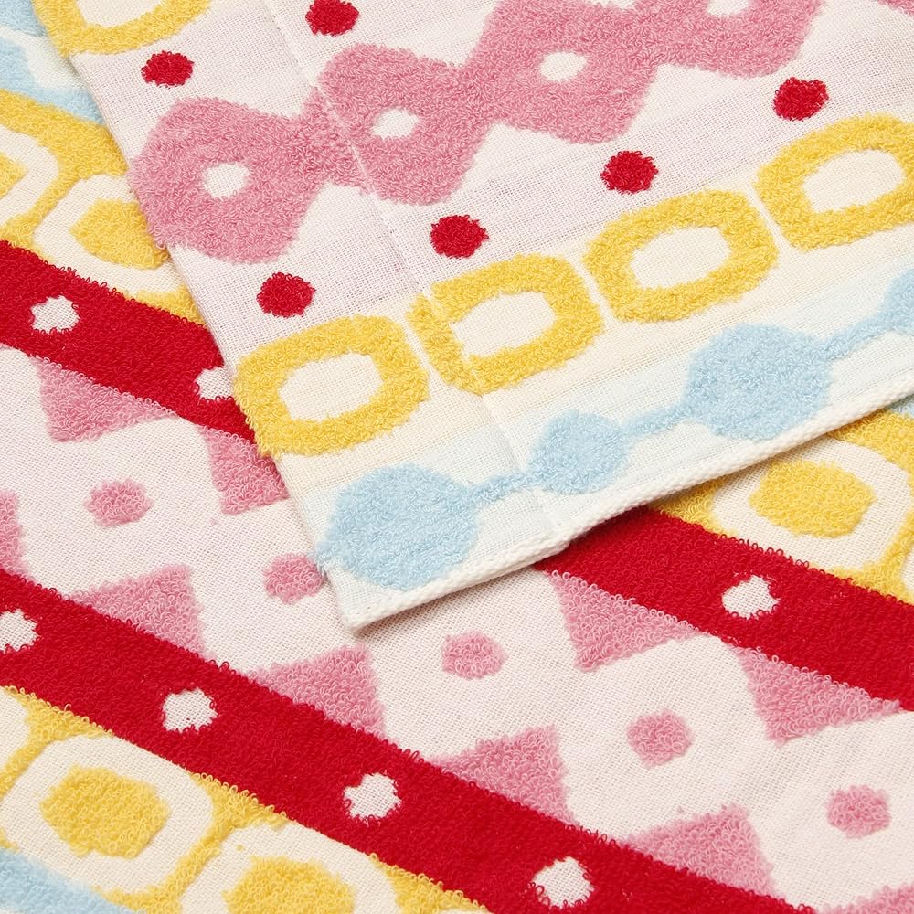 nishikawa [Nishikawa] Towel blanket (gauze pile) Single Matano Atsuko Modern Stitch Moisture Absorbent Gauze Soft Pile Made in Japan (Imabari) Yellow FR01902000