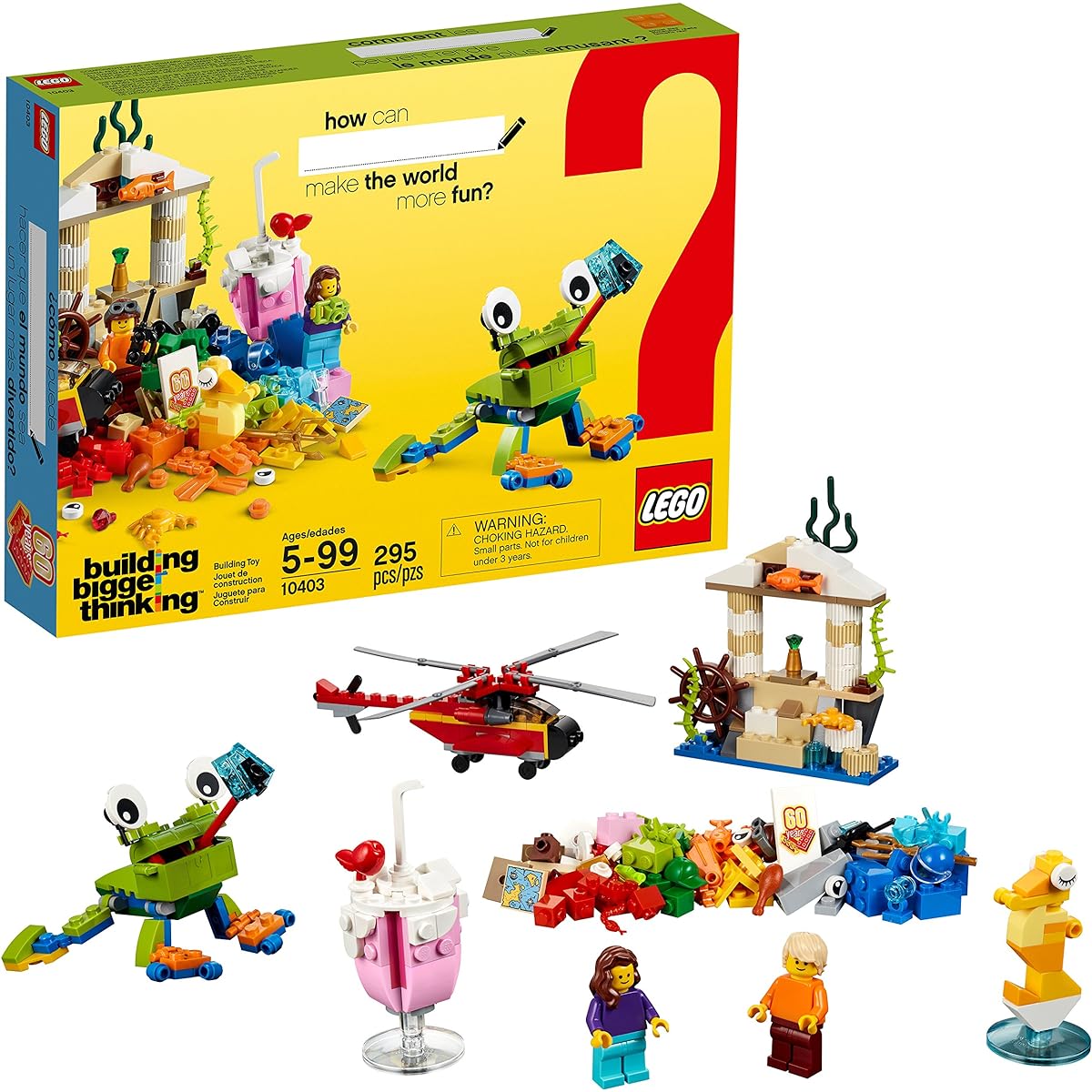 LEGO Classic World Fun 10403 Building Kit 295 Pieces