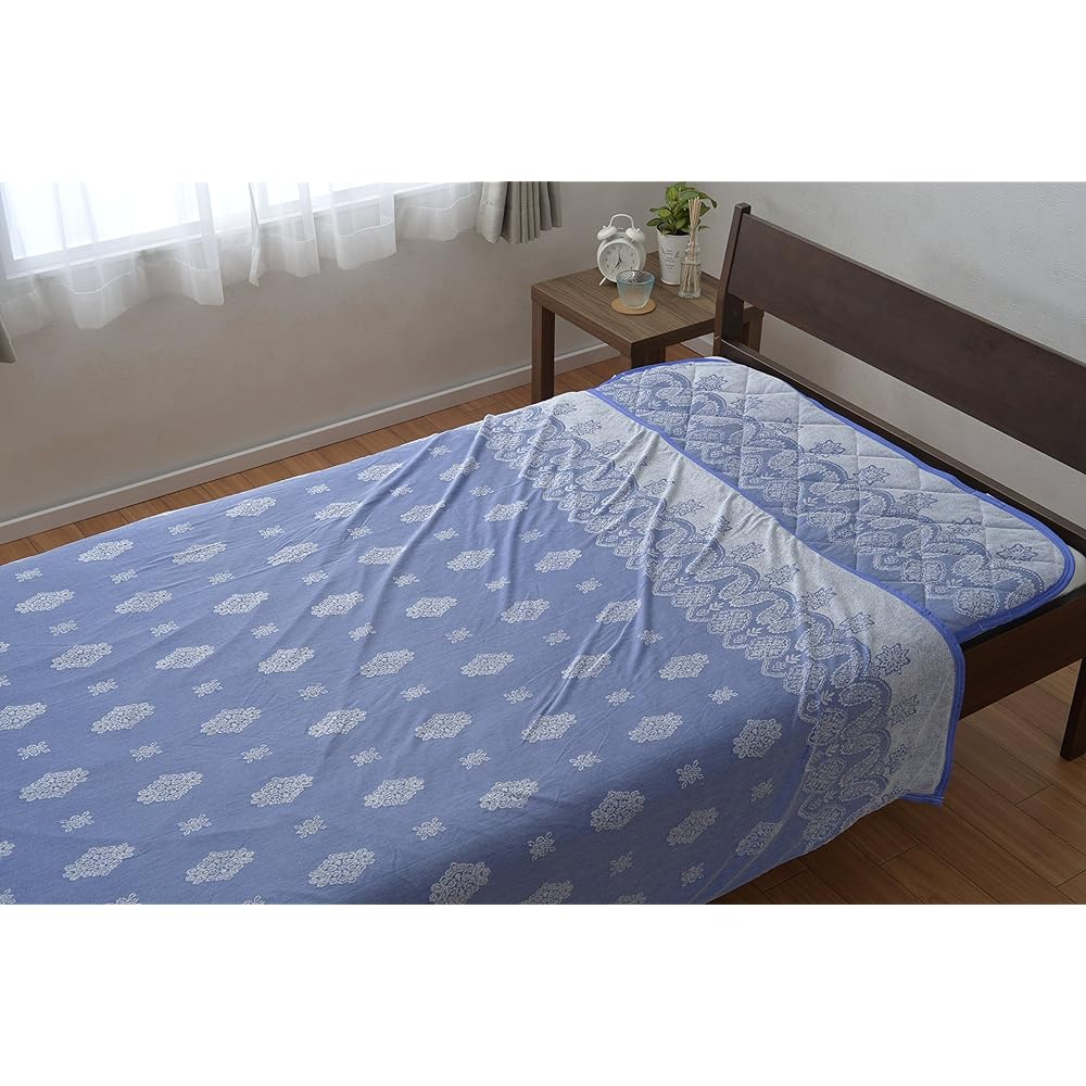 nishikawa [Nishikawa] Bed Pad / Bed Pad, Single Bed Pad, Cool Touch, Washable, Can Be Used on Both Sides, Cool, Smooth, 5CA6077 S