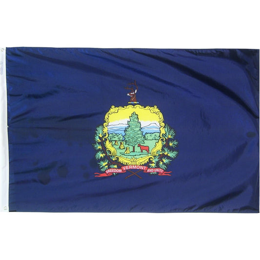 Annin Flagmakers 145460 3 ft. x 5 ft. Nyl-Glo Vermont Flag