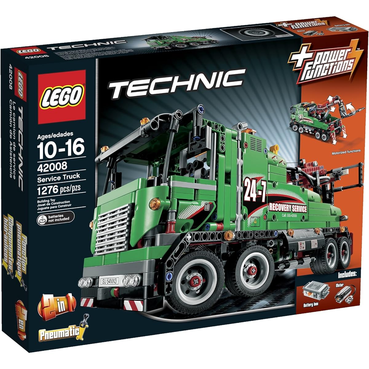 LEGO Technic 42008 Service Truck by LEGO Technic [Parallel input product]