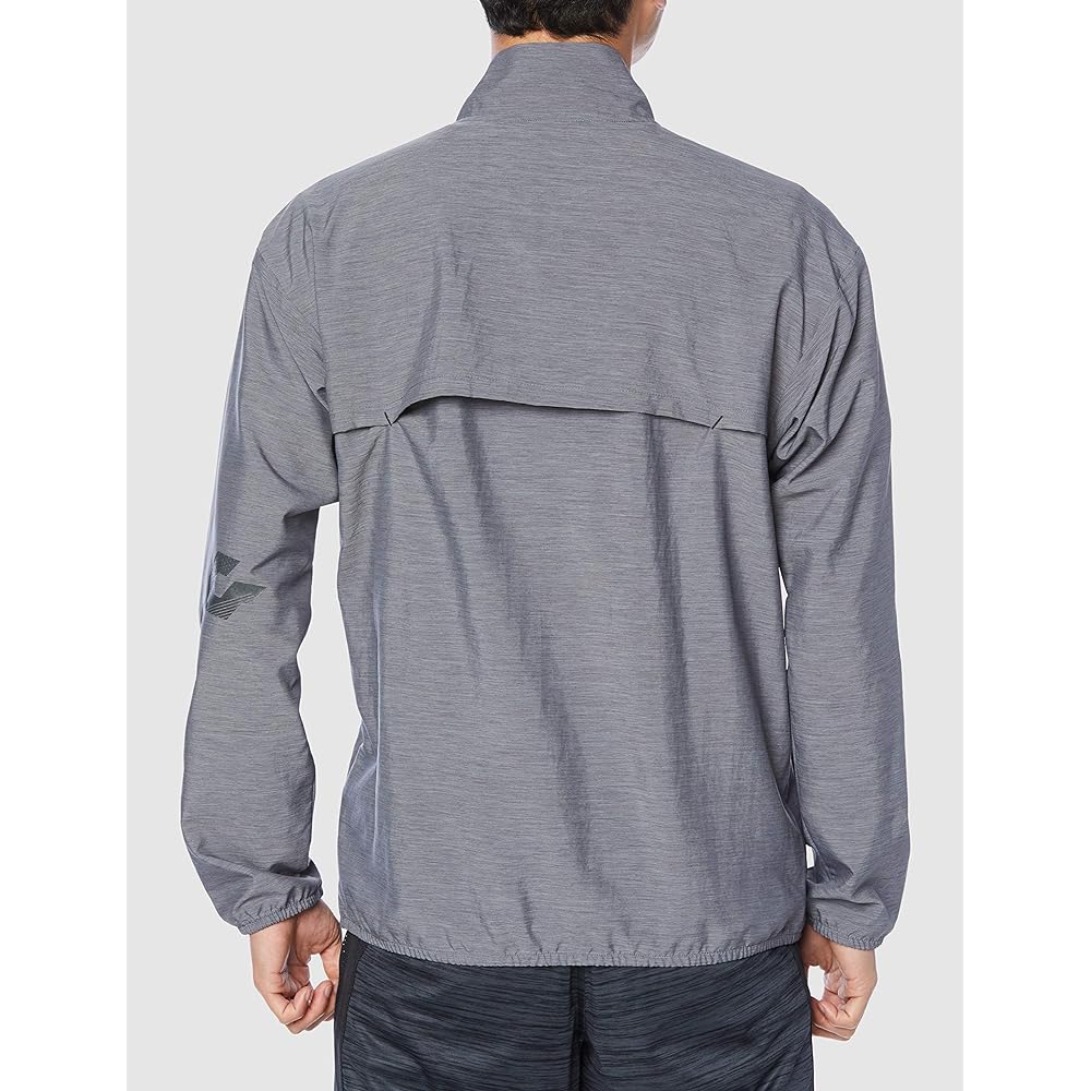 [ASICS] Training Wear CROPPED Heather Woven Jacket 2031C215 Men's