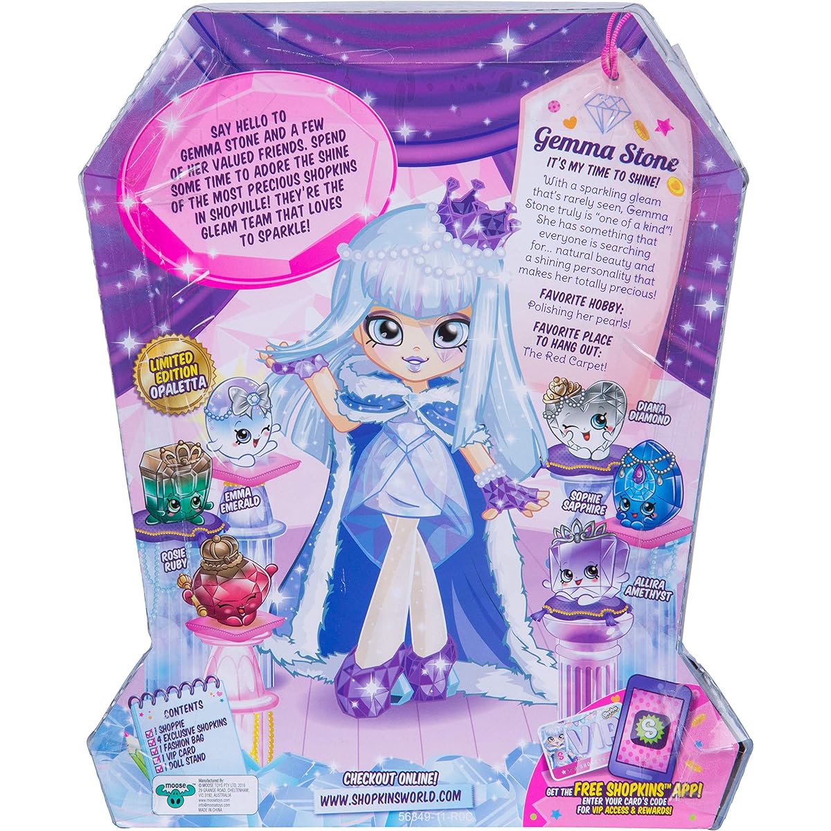 Shopkins Shoppies Gemma Stone Doll