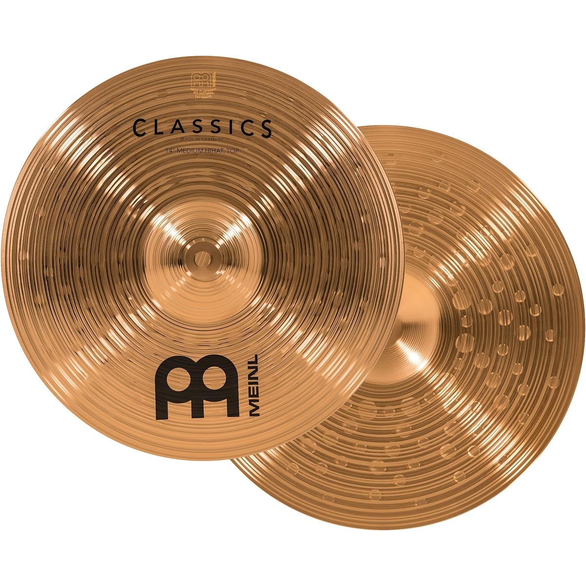 MEINL Classics Series Hi-Hat Cymbal 14" Medium Hihat C14MH [Official Japanese Product]