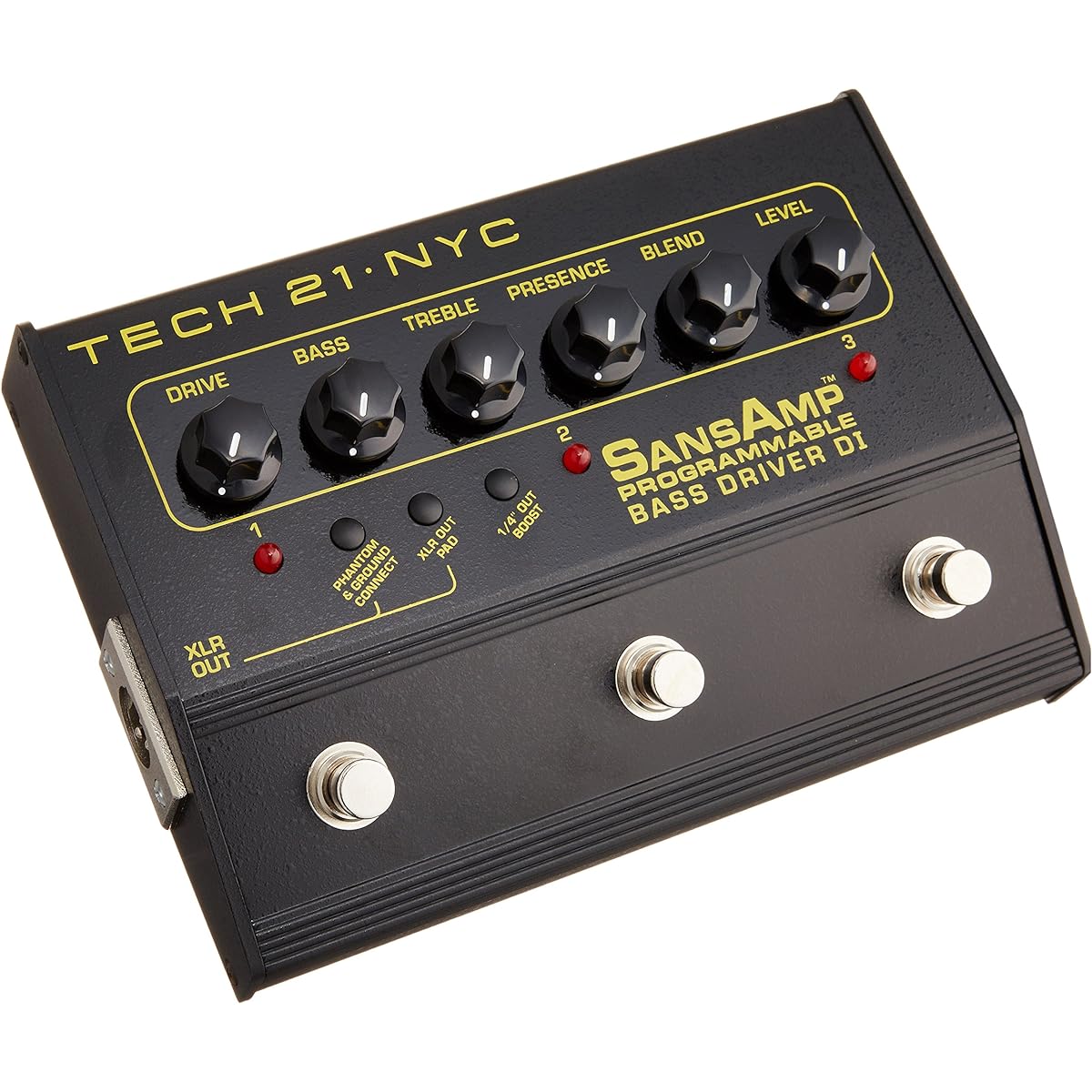 TECH21 PROGRAMMABLE BASS DRIVER DI SansAmp 3ch programmable DI box for bass [Domestic regular product]