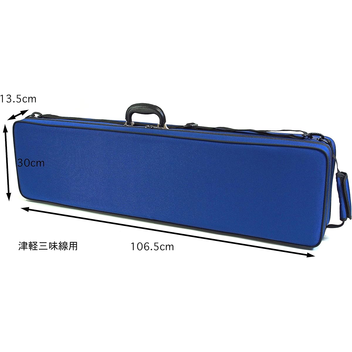 Shamisen Kameya (red color) Lightweight water-repellent fabric long bag for shamisen with shoulder strap (for Tsugaru shamisen)