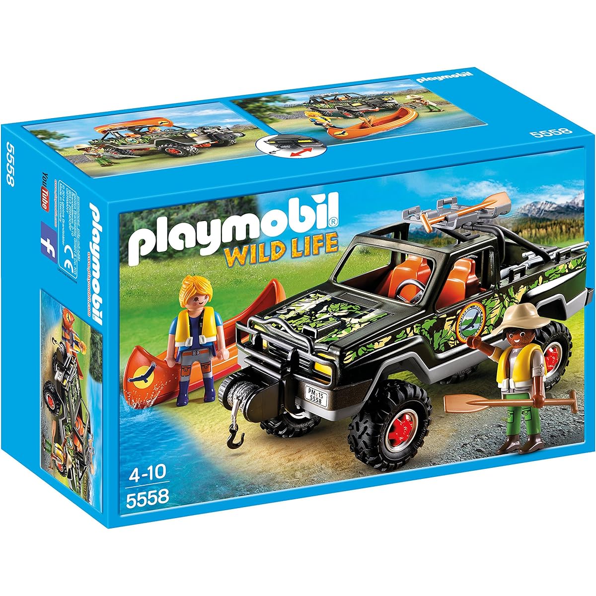 Playmobil 5558 Wildife Adventure Pickup Truck [Parallel Import]
