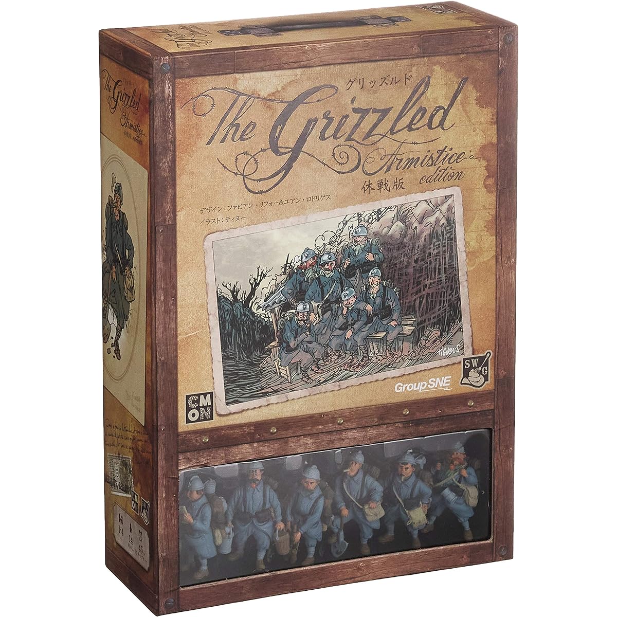 Group SNE Grizzled Truce Edition (1-4 players, 45 minutes (1 chapter), ages 14+) Board Game